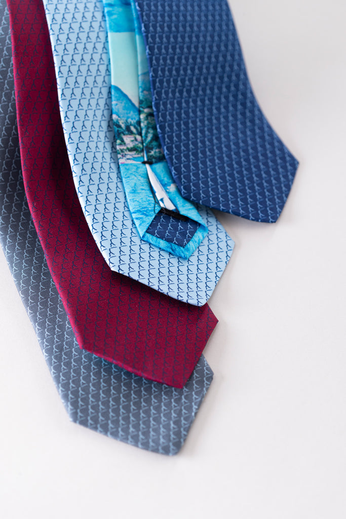 Cravatte uomo seta Made in Como Aquadulza