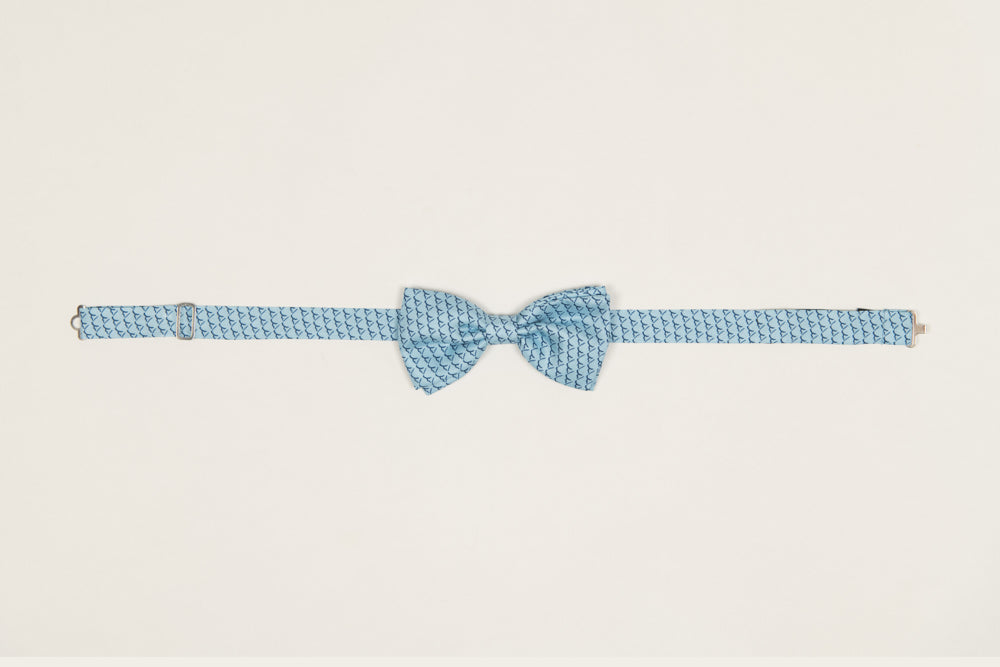 Silk Bow Tie |  Light Blue