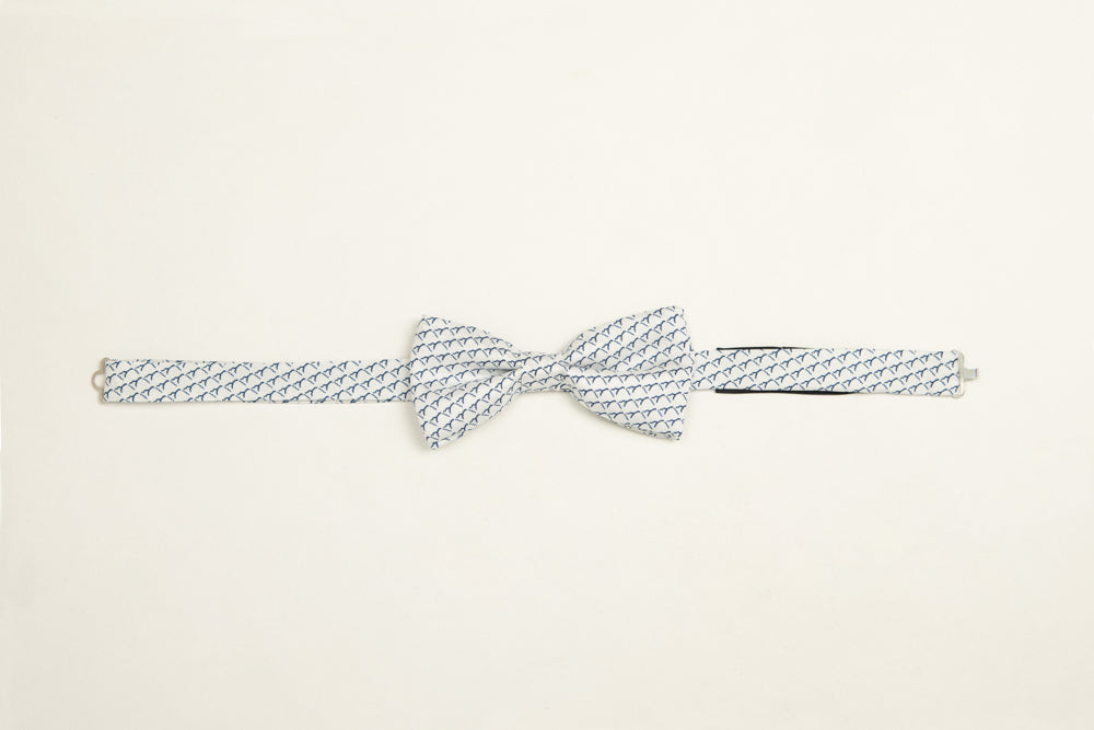 Silk Bow Tie | White