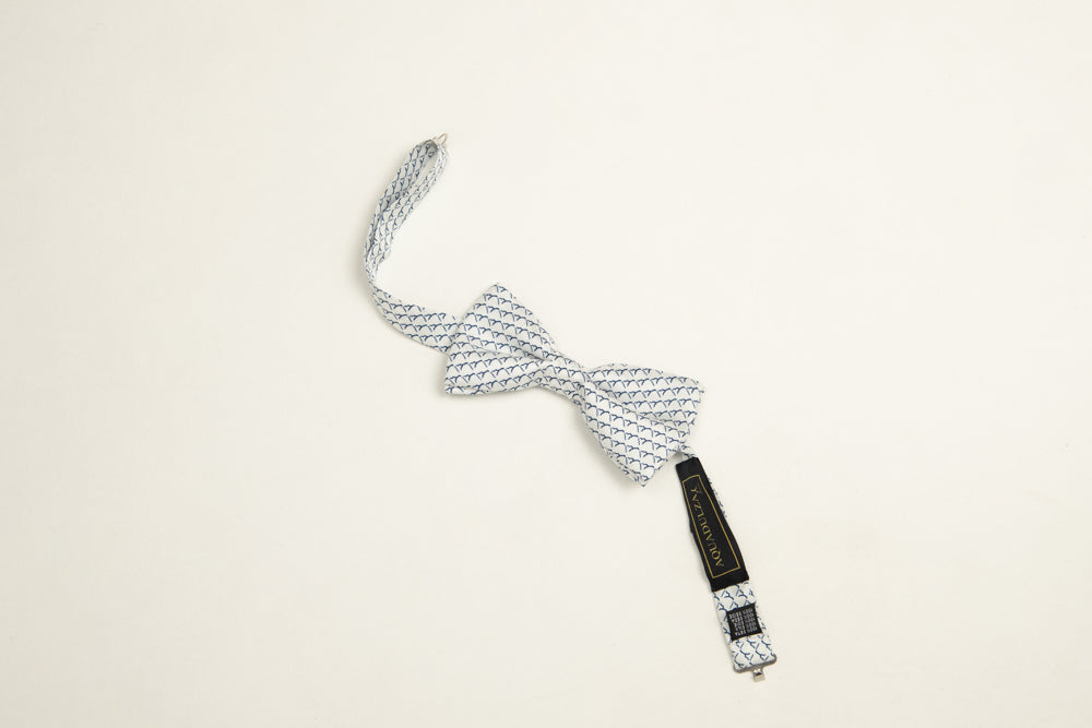 Silk Bow Tie | White