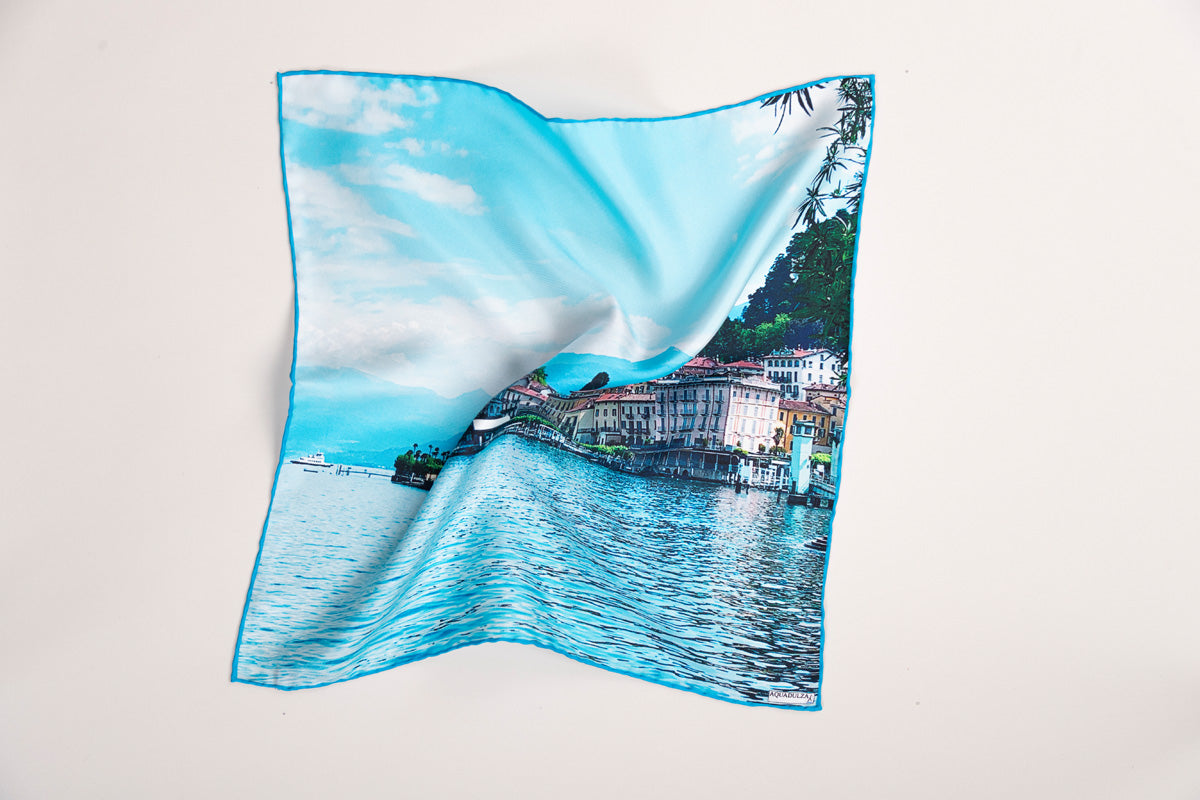 Foulard made Italy silk accessories Aquadulza Experience