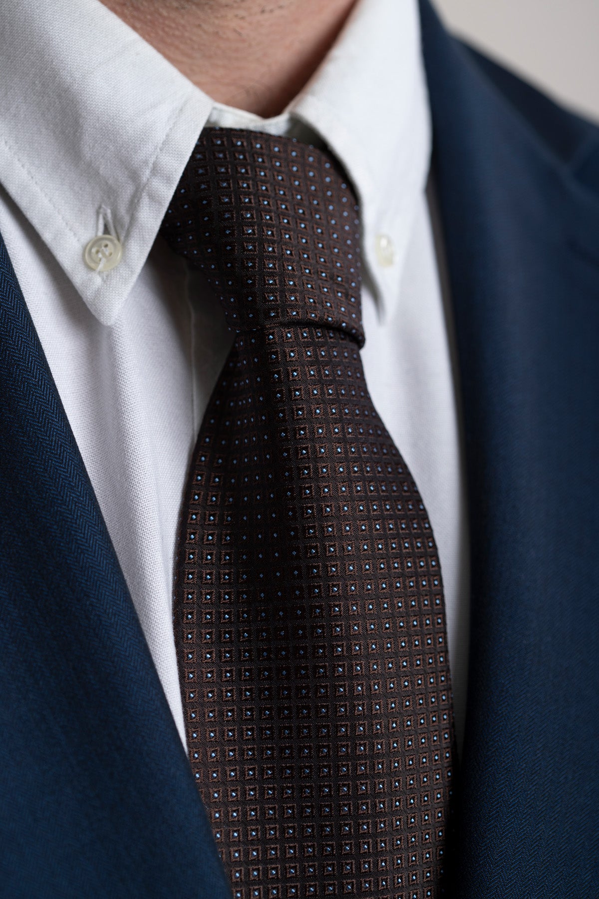 Nodo cravatta seta made in como Aquadulza