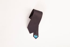 Brown necktie silk fashion Aquadulza